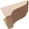 Ekena Millwork 12"W x 24"D x 12"H Wide Garner Rough Cedar Woodgrain TimberThane Corbel, Primed Tan CORUR12X24X12GARRCPR - alternate 3